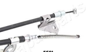 Фото 2 - Трос ручного тормоза JAPANPARTS BC-558L