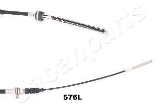 Фото 2 - Трос ручного тормоза JAPANPARTS BC-576L (BC576L)