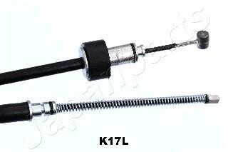 Фото 2 - Трос ручного тормоза JAPANPARTS BC-K17L (BCK17L)