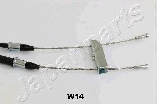 Фото 2 - Трос ручного тормоза JAPANPARTS BC-W14