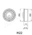 Устройство для натяжения ремня, ремень ГРМ - (md352473, 2335733350, 2335738001) JAPANPARTS BE-H22 (фото 2)
