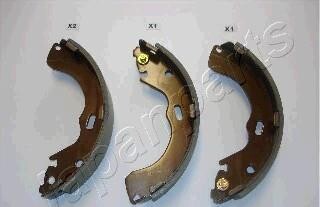 Комплект тормозных колодок - (4438930, C1Y02638Z, C1Y02638ZA) JAPANPARTS GF-309AF