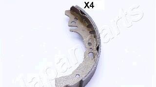 Комплект тормозных колодок - JAPANPARTS GF-617AF