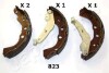 Комлект тормозных накладок - (5320080EC0) JAPANPARTS GF823AF (фото 1)