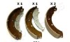 VW щоки гальмівні задн.Polo 09-,SKODA Rapid - (05114500AA, 05114501AA, 05140710A) JAPANPARTS GF-984AF (фото 1)