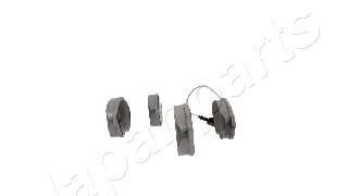 Фото 2 - Тормозные колодки JAPANPARTS PA0018AF