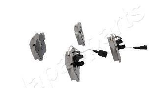 Фото 2 - Гальмівні колодки JAPANPARTS PA0045AF