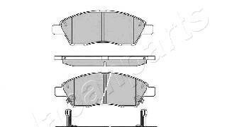 Klocki ham. nissan p. micra/note 1,2 10- - (410600T386, D10601HL0B, D1060ED500) JAPANPARTS PA1002AF