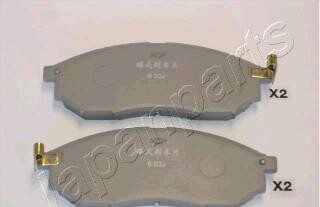 Комплект тормозных колодок, дисковый тормоз - JAPANPARTS PA-115AF