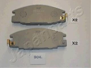 Комплект тормозных колодок, дисковый тормоз - (4310431, 8944611550, 94461155) JAPANPARTS PA-904AF (фото 1)