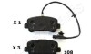 KLOCKI HAM. NISSAN T. NV400 2,3DCI 11- - (440603321R, 440604591R, 4406000Q0G) JAPANPARTS PP108AF (фото 1)