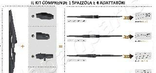 Фото 2 - Дворник (щетка стеклоочистителя) JAPANPARTS SS-X35R