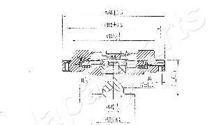 Фото 3 - Віскомуфта вентилятора JAPANPARTS VC-515 (VC515)