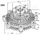 Сцепление, вентилятор радиатора - (0VS0115140A, 0VS0115140) JAPANPARTS VC-K01 (фото 3)