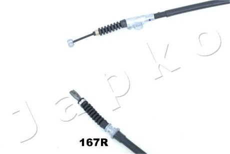 Фото 2 - Трос ручного гальма JAPKO 131167R