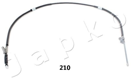 Фото 2 - Трос ручного гальма JAPKO 131210