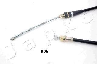 Фото 2 - Трос ручного гальма JAPKO 131K06