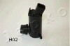 Насос стеклоомывателя Hyundai Accent III, IV (05-), Getz (02-)/KIA Rio I, II (00 - ((985103L000, 985101C000, 985101C500, 985101F000, 9851026000)) JAPKO 156H02 (фото 1)