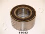 Подшипник ступицы колеса передней Renault Logan I, II/Nissan Note, Micra III, IV (02-10) (10-) с ABS - (40210AX000, 402101HA1A, 402102977R) JAPKO 411042 (фото 1)