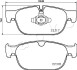 Колодки гальмівні передні VOLVO S60 III, S90 II, V60 II, V90 II, XC40, XC60 II, XC90 II 1.5-Electric (14-) - (31445975, 31445976, 31476722) JAPKO 500333 (фото 2)