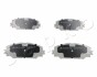 Колодки гальмівні передні Toyota Auris, Verso, RAV4, Yaris, Corolla (05-16)/Subaru Trezia (10-) - (0446512610, 0446542190, 0446512630) JAPKO 50269 (фото 1)