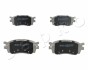 Колодки тормозные передние Hyundai Accent III, i20 / Kia Rio II 1.4-1.6 (05-12) - (581011GE00, 581011JA10, 581013CA20) JAPKO 50K12 (фото 1)