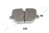 Комплект тормозных колодок - (lr015577, lr025739, lr134882) JAPKO 51L08 (фото 1)