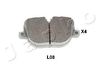 Комплект тормозных колодок - (lr025739, lr015577) JAPKO 51L08