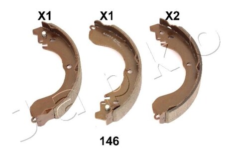 Гальмівні колодки зад. Avenger/Caliber/Compass/Patriot/Sentra 01- - (05191306AA, 5191306AA, 44060EN026) JAPKO 55146