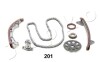 Ланцюг приводу ГРМ (к-кт) AVENSIS/COROLLA/RAV-4 1.4-1.8i 00-09 - (1350622030, 1352122020, 1352322020) JAPKO KJK201 (фото 2)