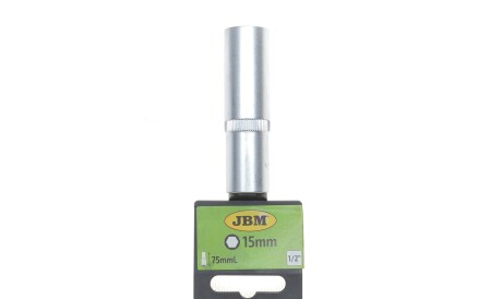 Головка торцевая 1/2" 15 мм Long 75 мм - JBM 10057