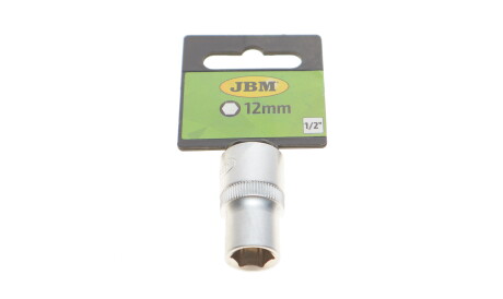 Головка торцевая 1/2" 12 мм - JBM 10063