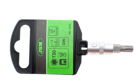 Головка 1/4" зі вставкою T30 - JBM 10134