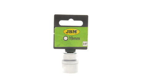 Головка торцева 3/8" 19 мм - JBM 10249