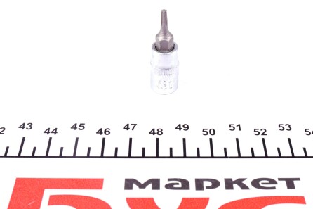 Головка 1/4" зі вставкою T9 - JBM 10270 (фото 1)