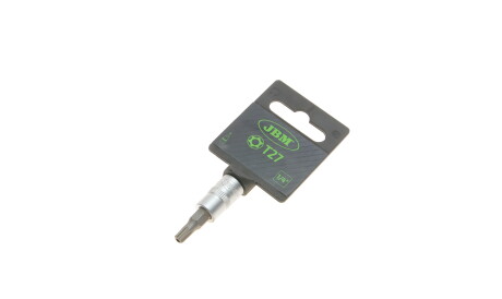 Головка 1/4" зі вставкою Torx TR27 - JBM 10277 (фото 1)