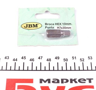 Бита M10 Hex 7 - JBM 10371