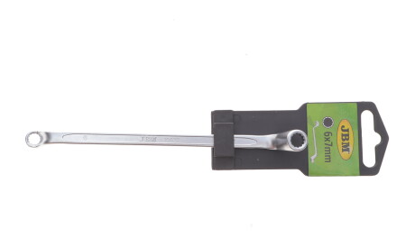 Ключ колінчастий 6х7 мм 45° L-160 мм - JBM 10627