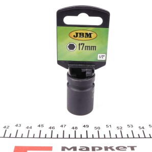 Головка торцева ударна 1/2" 17 мм - JBM 11195