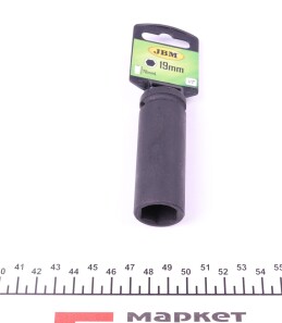 Головка ударна 6-гранна HEX (1/2") (d=19mm) - JBM 12068