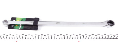 Ключ накидной 12-гранный кольцевой удлиненный с трещоткой (15мм) - JBM 13458