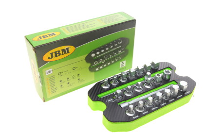 Набор насадок под пробки для замены масла (22шт) - JBM 15018