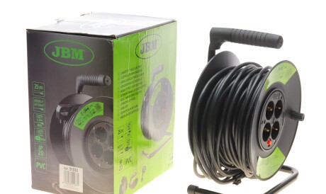 Удлинитель электрического кабеля на катушке (25m) - JBM 51033