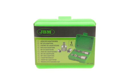 Набор адаптеров 6 шт - JBM 51333