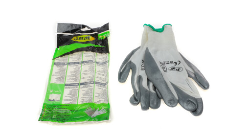 Рукавиці з нітриловим покриттям долонь (Т.11) - JBM 51398N
