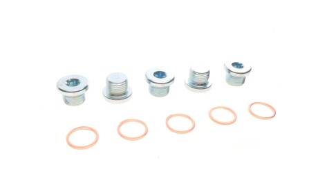 Комплект болтів для набору відновлення різьби в піддоні картера (+шайби) (M17x1.5) - JBM 51401