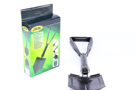 Лопата складная металлическая (складенная - 240 мм, раскладенная - 600 мм) - JBM 51858