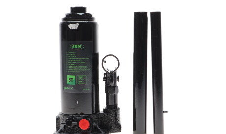 Домкрат пляшковий гідравлічний 3 т h=195-385 мм - JBM 51906