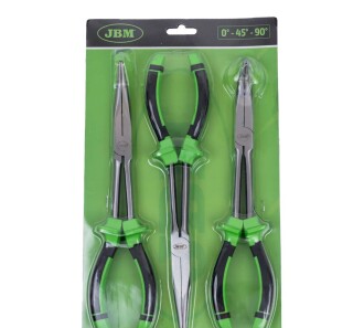 Набір плоскогубців 0°, 45°, 90° (3шт) - JBM 52272