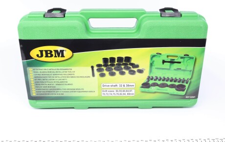 Набір інструментів для демонтажу/монтажу підшипника маточини - JBM 52551